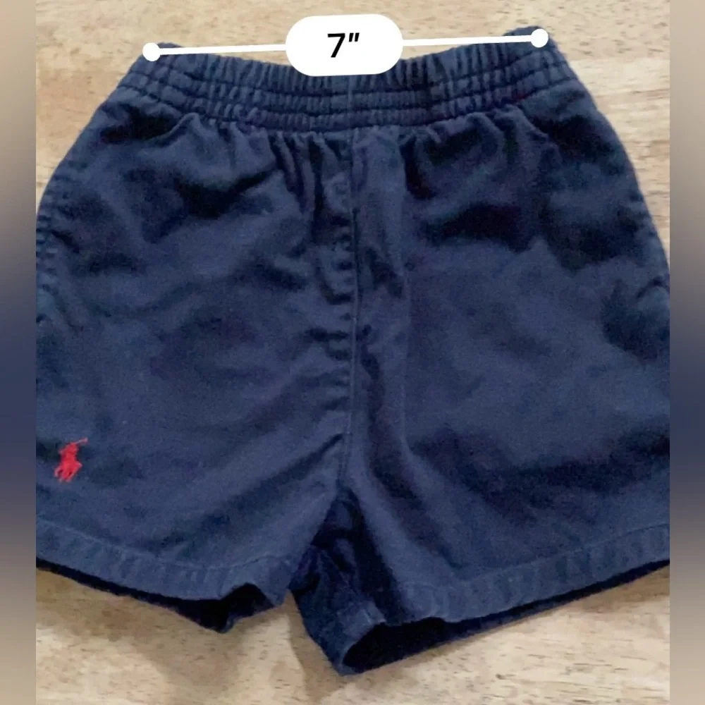 Ralph Lauren Infant Sz M‎ (6-12m) Navy Cotton Twill Chino Short
